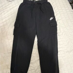 Nike Black Cargo Sweatpants